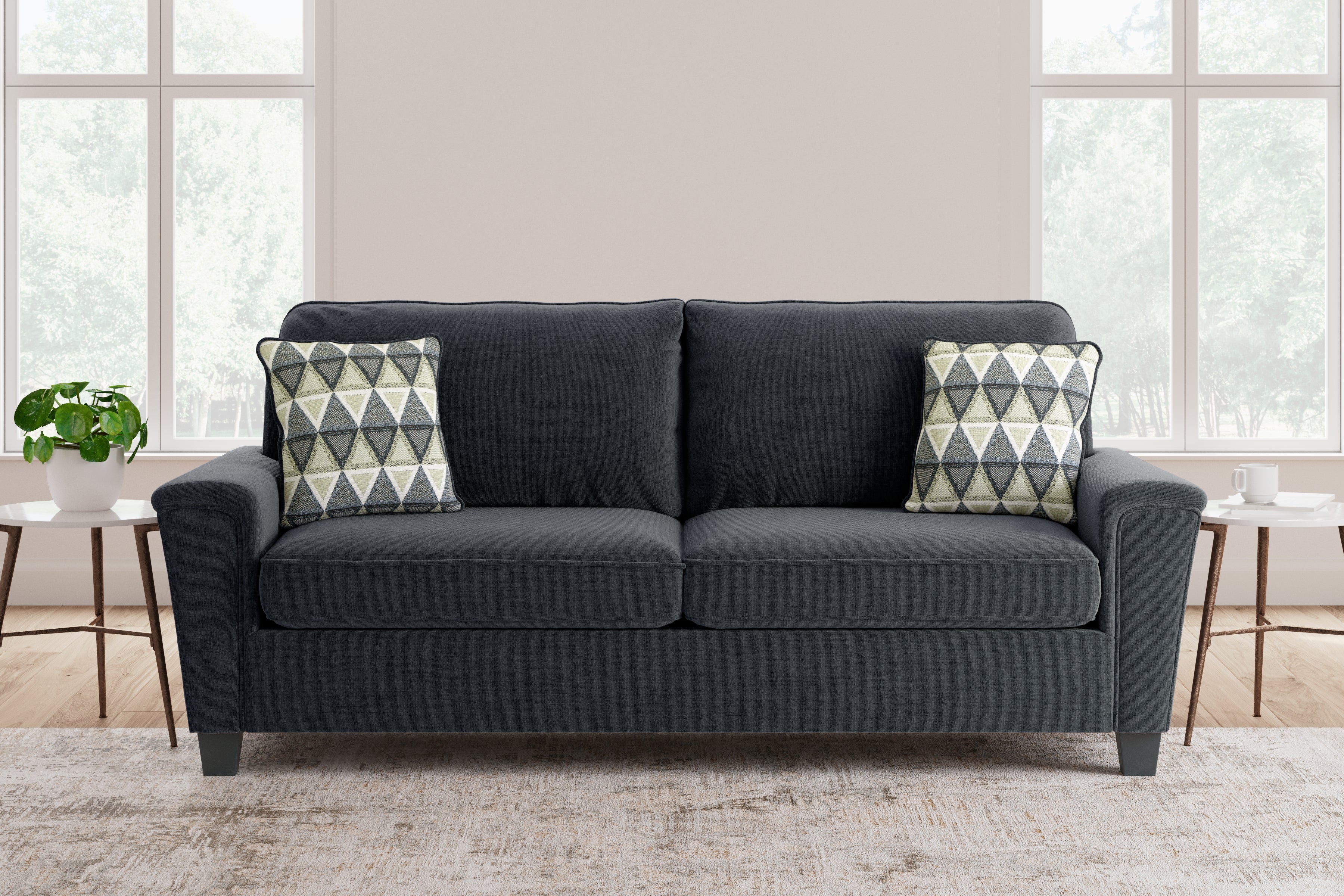Tampa Furniture Outlet Lutz - Ashley Furniture - Abinger Living Room - Sofa / Smoke - 8390538
