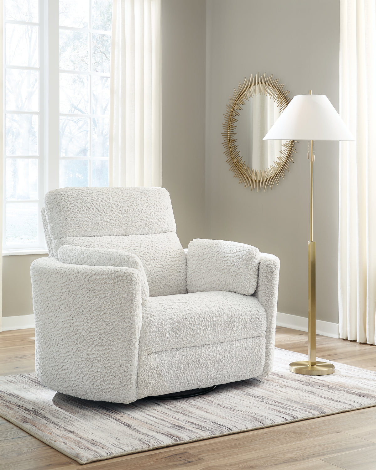 Tampa Furniture Outlet Lutz - Ashley Furniture - Gosaldo Living Room - Swivel Glider Power Recliner - PC8630395