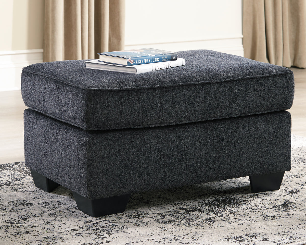 Tampa Furniture Outlet Lutz - Ashley Furniture - Altari Living Room - Ottoman / Slate - 8721314