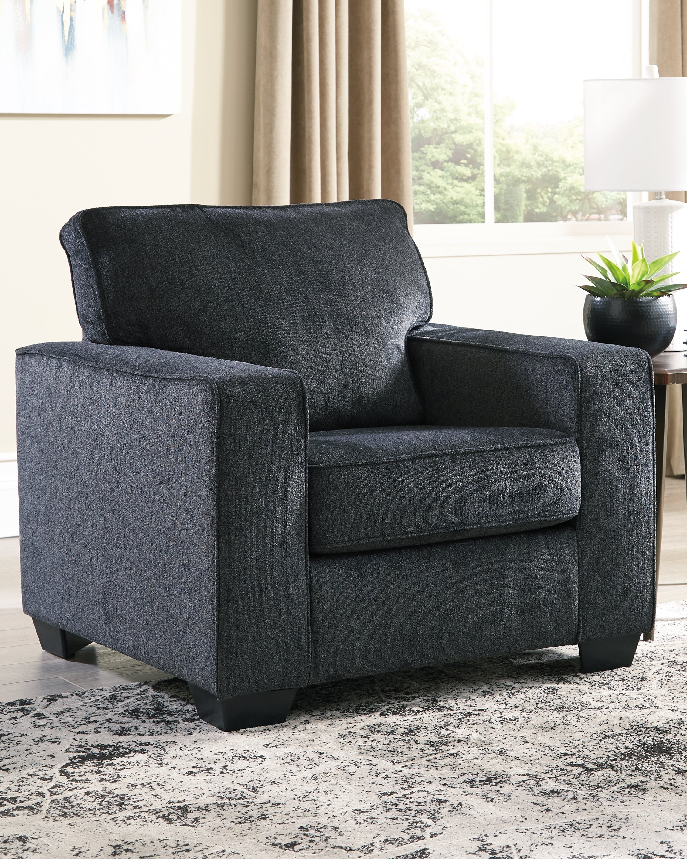 Tampa Furniture Outlet Lutz - Ashley Furniture - Altari Living Room - Chair / Slate - 8721320