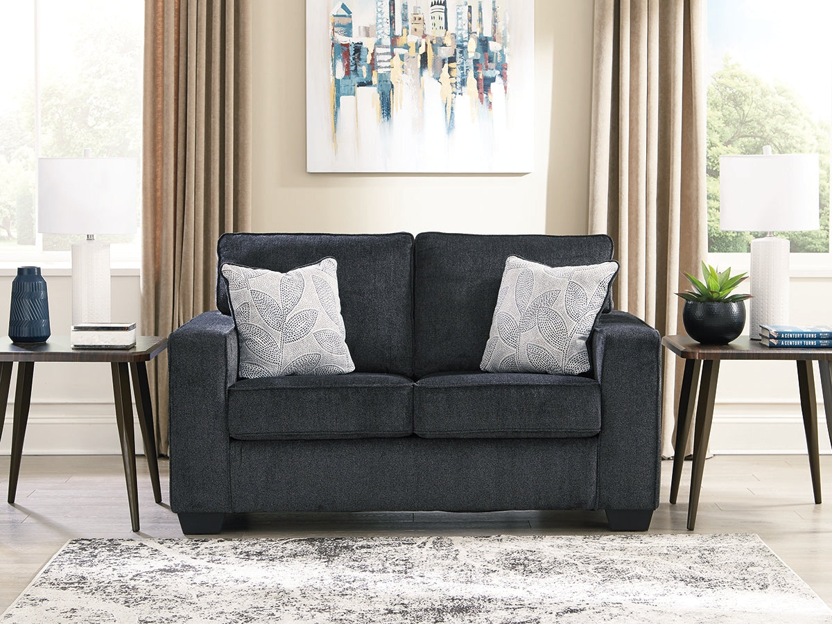 Tampa Furniture Outlet Lutz - Ashley Furniture - Altari Living Room - Loveseat / Slate - 8721335