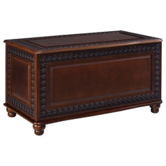 Tampa Furniture Outlet - Coaster - Finlay Cedar Chest Dark Tobacco - 900012