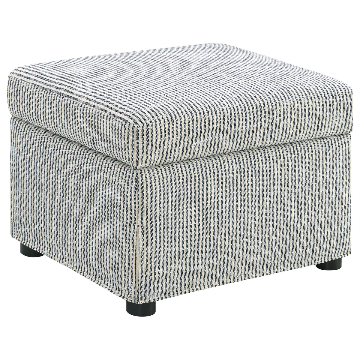 Tampa Furniture Outlet - Coaster - Winter Upholstered Hydraulic Lift Top Storage Ottoman Grey - 904138