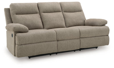 Tampa Furniture Outlet Lutz - Ashley Furniture - Side-Swipe Living Room - REC Sofa w/Drop Down Table / Mocha - PC9140589