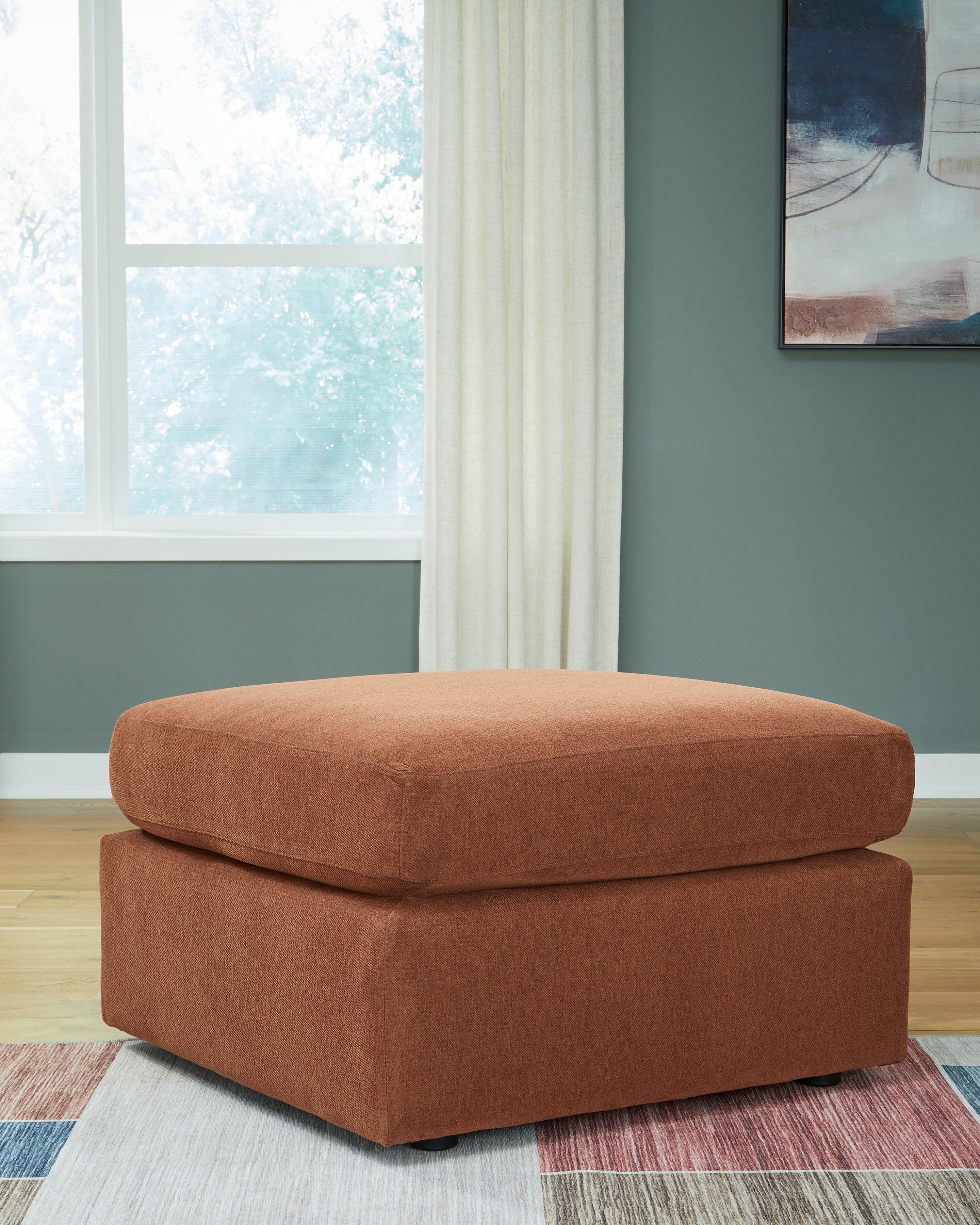 Tampa Furniture Outlet Lutz - Ashley Furniture - Modmax Living Room - Oversized Accent Ottoman / Spice - 9210208