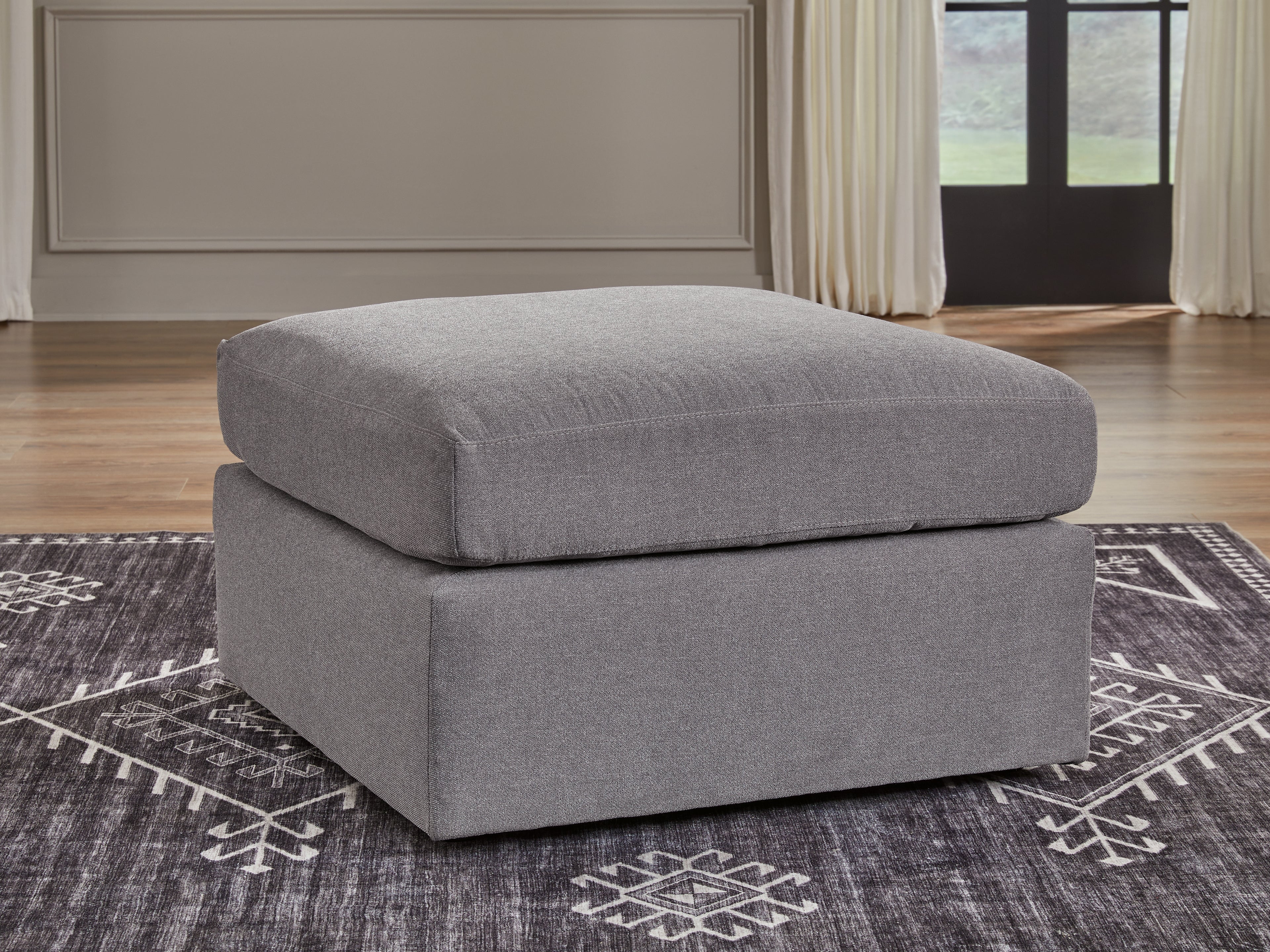 Tampa Furniture Outlet Lutz - Ashley Furniture - Modmax Sectional - Oversized Accent Ottoman / Granite - 9210408