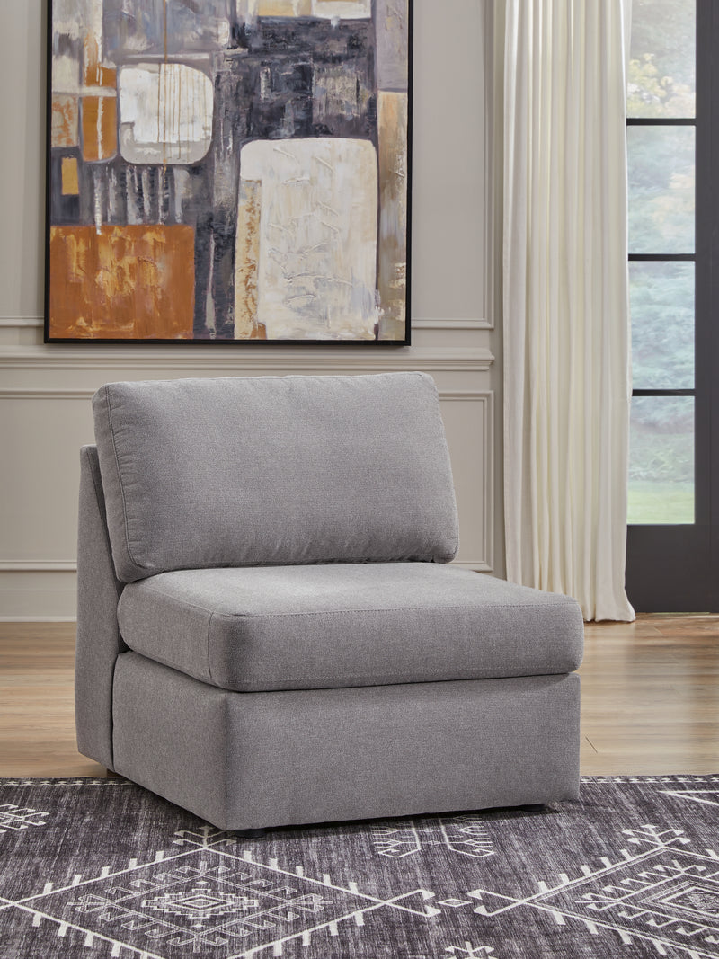 Tampa Furniture Outlet Lutz - Ashley Furniture - Modmax Living Room - RAF 4-Piece Sectional / Granite - 92104S73