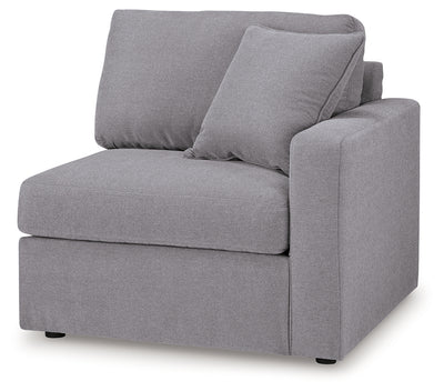 Tampa Furniture Outlet Lutz - Ashley Furniture - Modmax Living Room - RAF 4-Piece Sectional / Granite - 92104S73