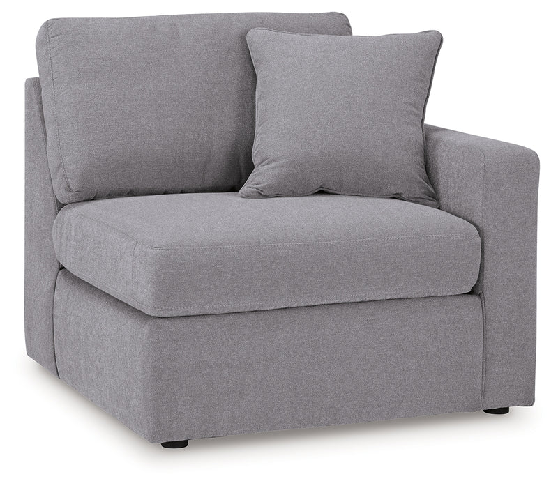 Tampa Furniture Outlet Lutz - Ashley Furniture - Modmax Living Room - RAF 4-Piece Sectional / Granite - 92104S73