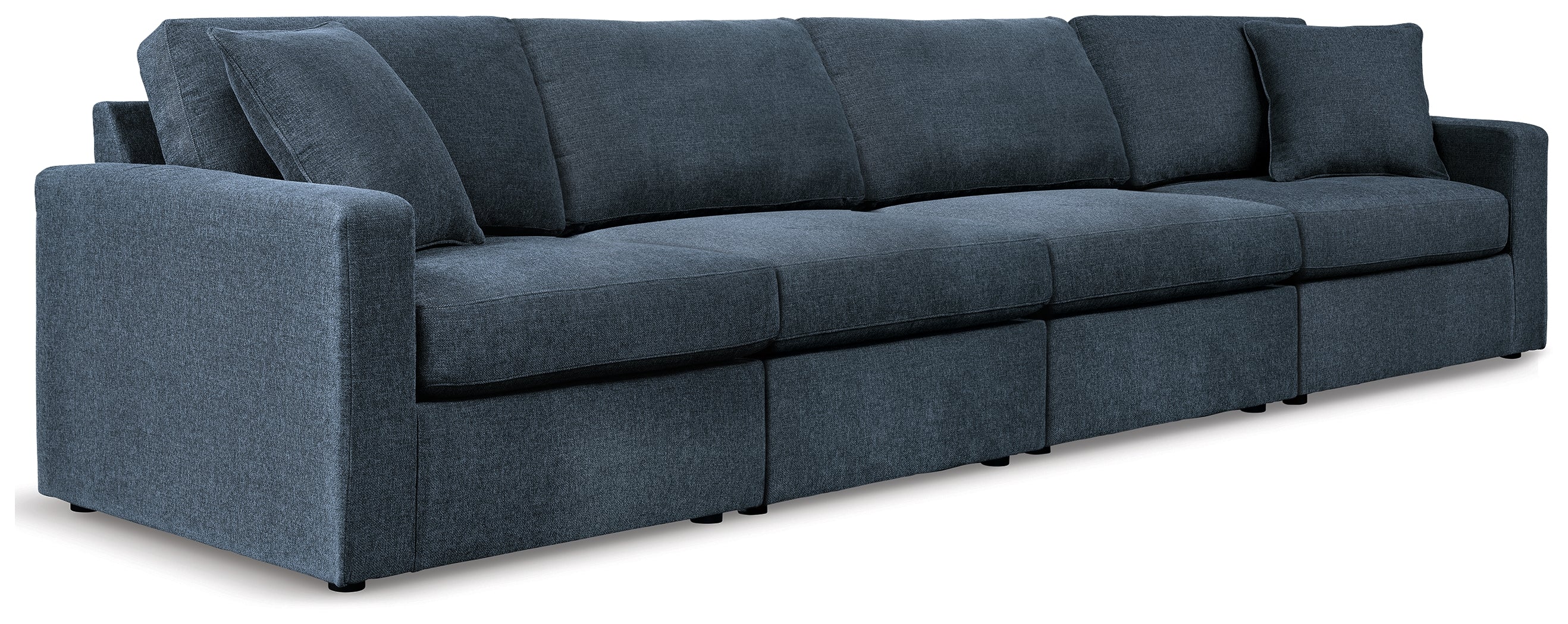 Tampa Furniture Outlet Lutz - Ashley Furniture - Modmax Sectional - RAF 4-Piece Sectional / Ink - 92121S10