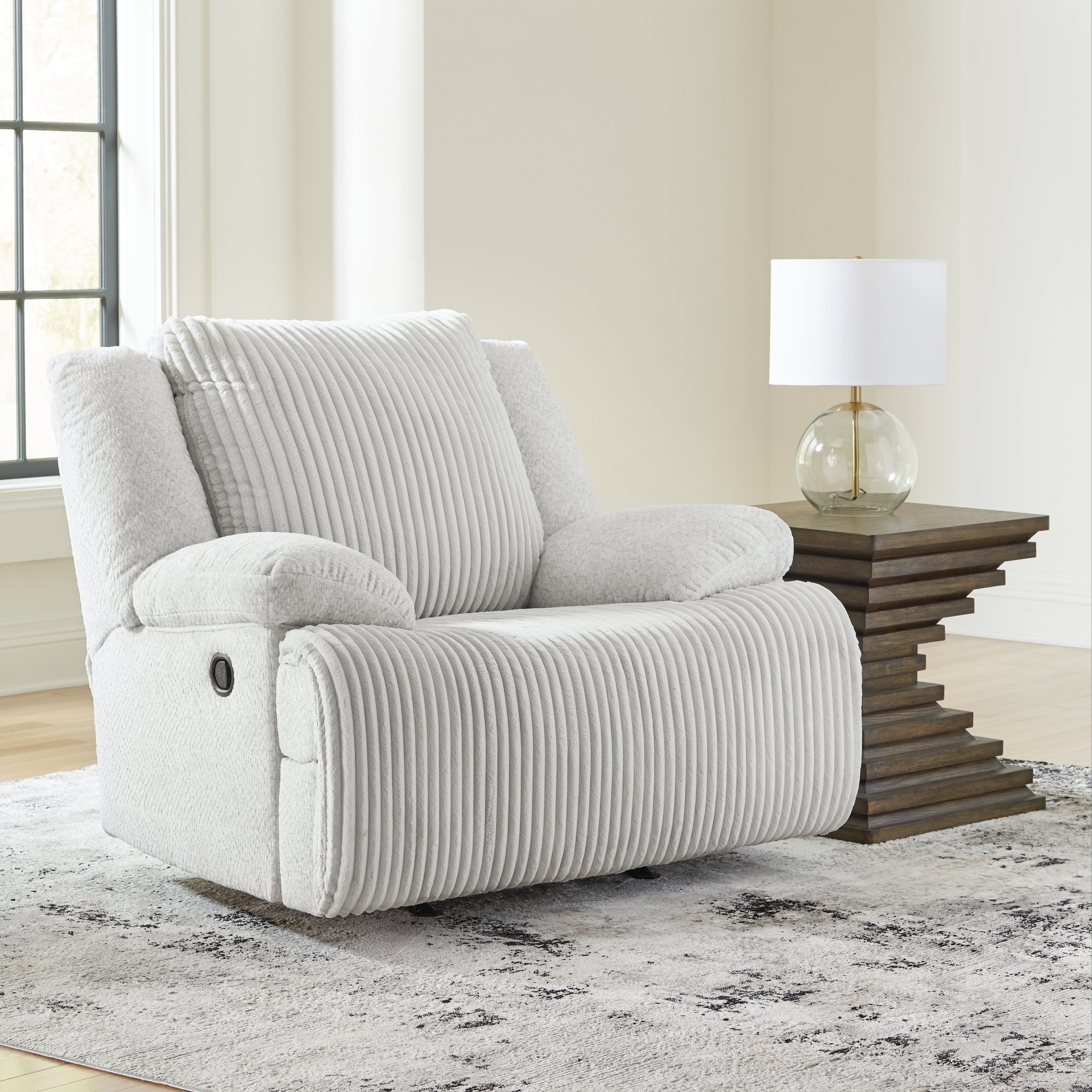 Tampa Furniture Outlet Lutz - Ashley Furniture - Top Tier Living Room - Rocker Recliner / Alloy - 9270625