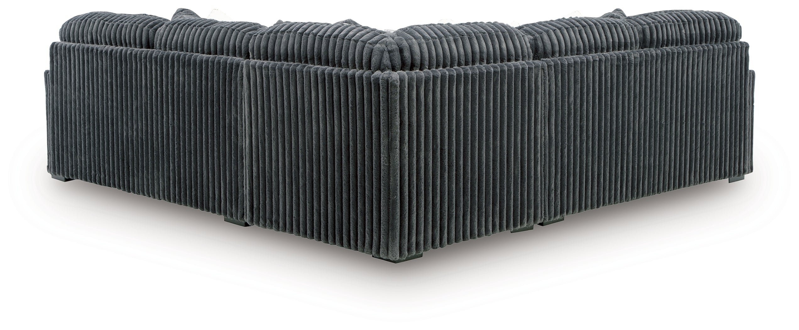 Tampa Furniture Outlet Lutz - Ashley Furniture - Midnight-Madness Sectional - LAF 3-Piece Sectional / Gunmetal - 98105S5