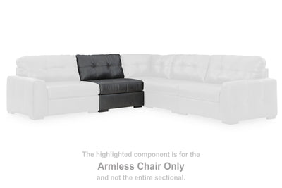 Tampa Furniture Outlet Lutz - Ashley Furniture - Brindley Pier Sectional - Armless Chair / Fog - 9950346