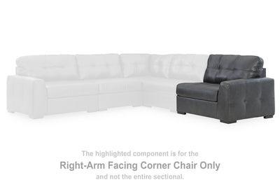 Tampa Furniture Outlet Lutz - Ashley Furniture - Brindley Pier Sectional - RAF 6-Piece Sectional / Fog - 99503S5