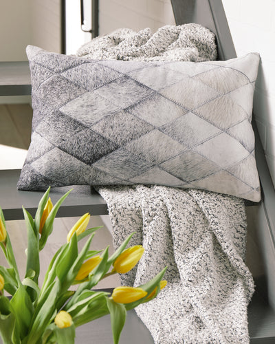 Tampa Furniture Outlet Lutz - Ashley Furniture - Pacrich Pillows - Pillow / Gray/Brown - A1000930P