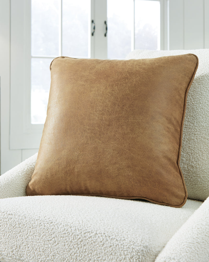 Tampa Furniture Outlet Lutz - Ashley Furniture - Cortnie Pillows - Pillow (4/CS) / Caramel - A1000953