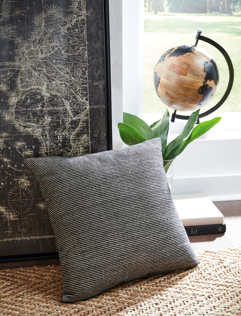Tampa Furniture Outlet Lutz - Ashley Furniture - Edelmont Pillows - Pillow / Black/Linen - A1000962P