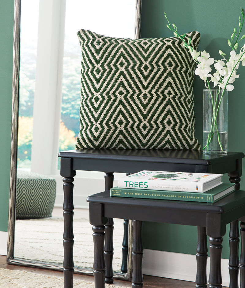 Tampa Furniture Outlet Lutz - Ashley Furniture - Digover Pillows - Pillow / Green/Ivory - A1001036P
