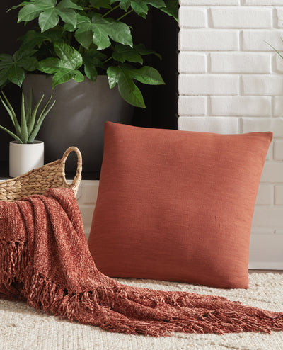 Tampa Furniture Outlet Lutz - Ashley Furniture - Thaneville Pillows - Pillow / Rust - A1001043P