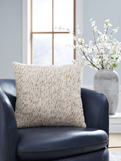 Tampa Furniture Outlet Lutz - Ashley Furniture - Abler Pillows - Pillow / Ivory/Gray/Gold - A1001068P