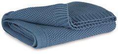 Tampa Furniture Outlet Lutz - Ashley Furniture - Gayelery Throw (Set of 3) - Throw (3/CS) / Blue - A1001087