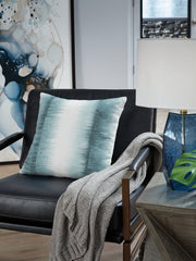Tampa Furniture Outlet Lutz - Ashley Furniture - Elonwich Pillows - Pillow / Teal/White - A1001106P