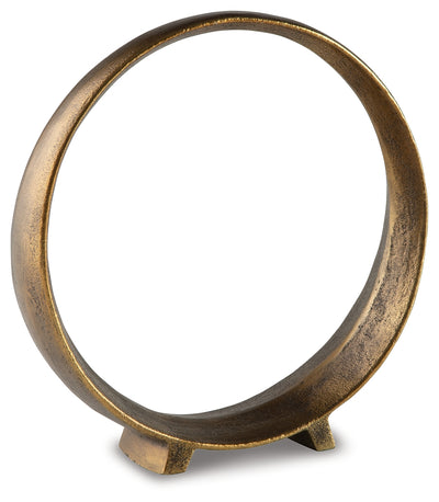 Tampa Furniture Outlet Lutz - Ashley Furniture - Ryandale Sculpture - Sculpture / Antique Brass Finish - A2000499S