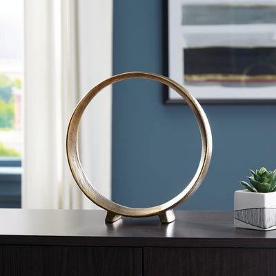Tampa Furniture Outlet Lutz - Ashley Furniture - Ryandale Sculpture - Sculpture (2/CS) / Antique Brass Finish - A2000499