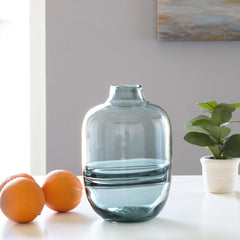 Tampa Furniture Outlet Lutz - Ashley Furniture - Lemmitt Vase - Vase / Teal - A2000540