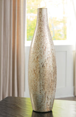Tampa Furniture Outlet Lutz - Ashley Furniture - Plawite Vase - Vase / Antique Silver Finish - A2000640