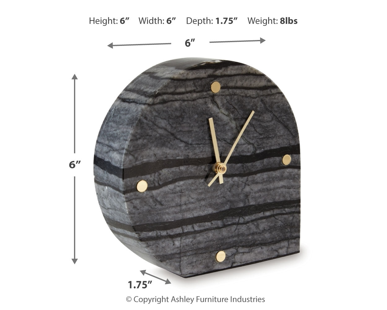 Janmour Table Clock