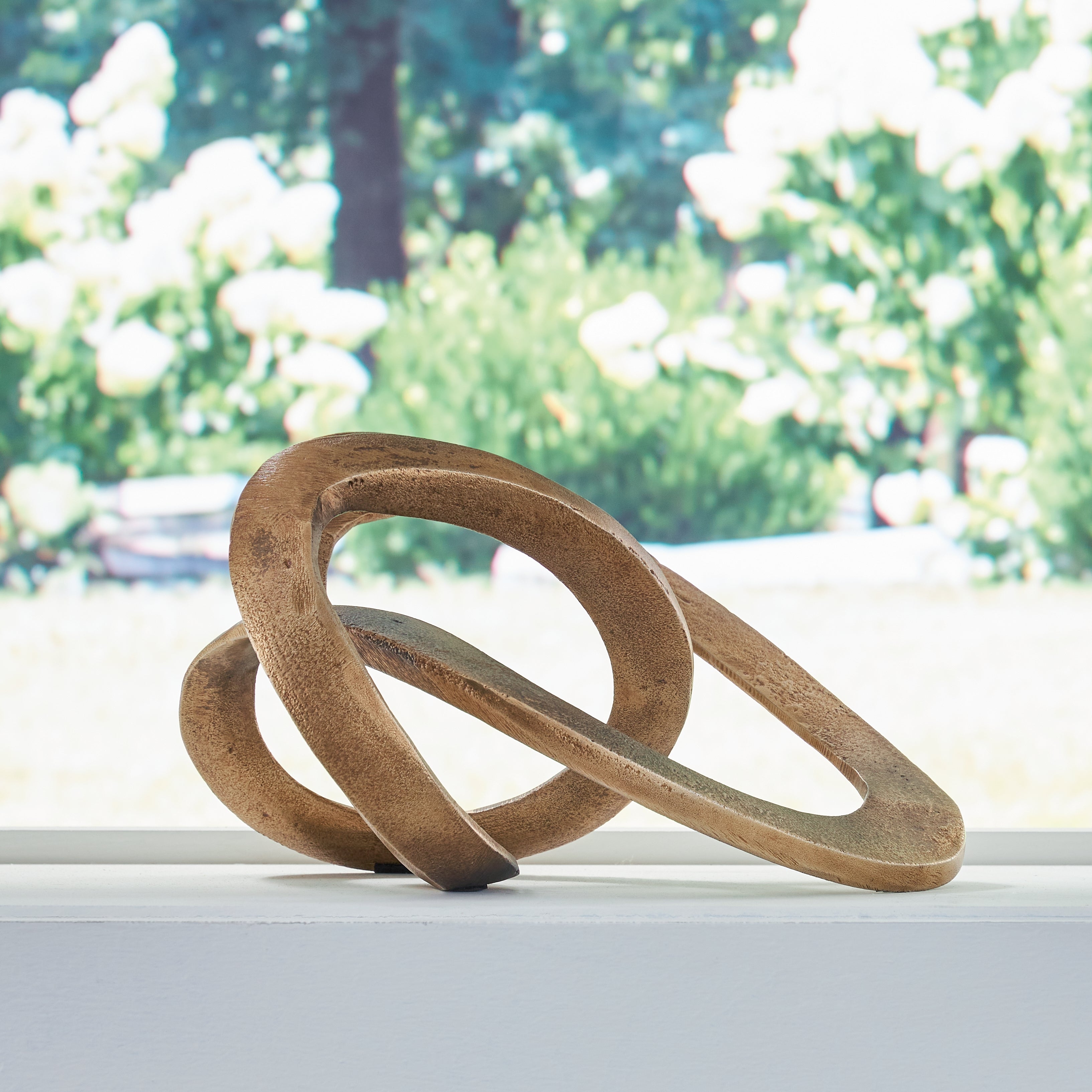 Tampa Furniture Outlet Lutz - Ashley Furniture - Dunnruck Sculpture - Sculpture / Antique Brass Finish - A2000686