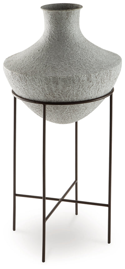 Tampa Furniture Outlet Lutz - Ashley Furniture - Estonbank Vase - Vase - A2000748