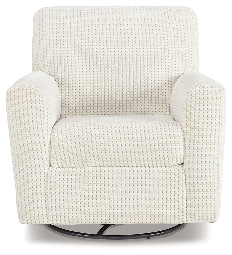 Herstow Swivel Glider Accent Chair