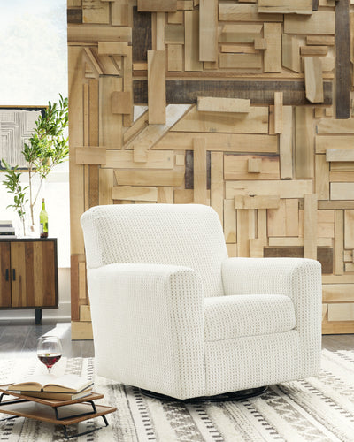 Herstow Swivel Glider Accent Chair