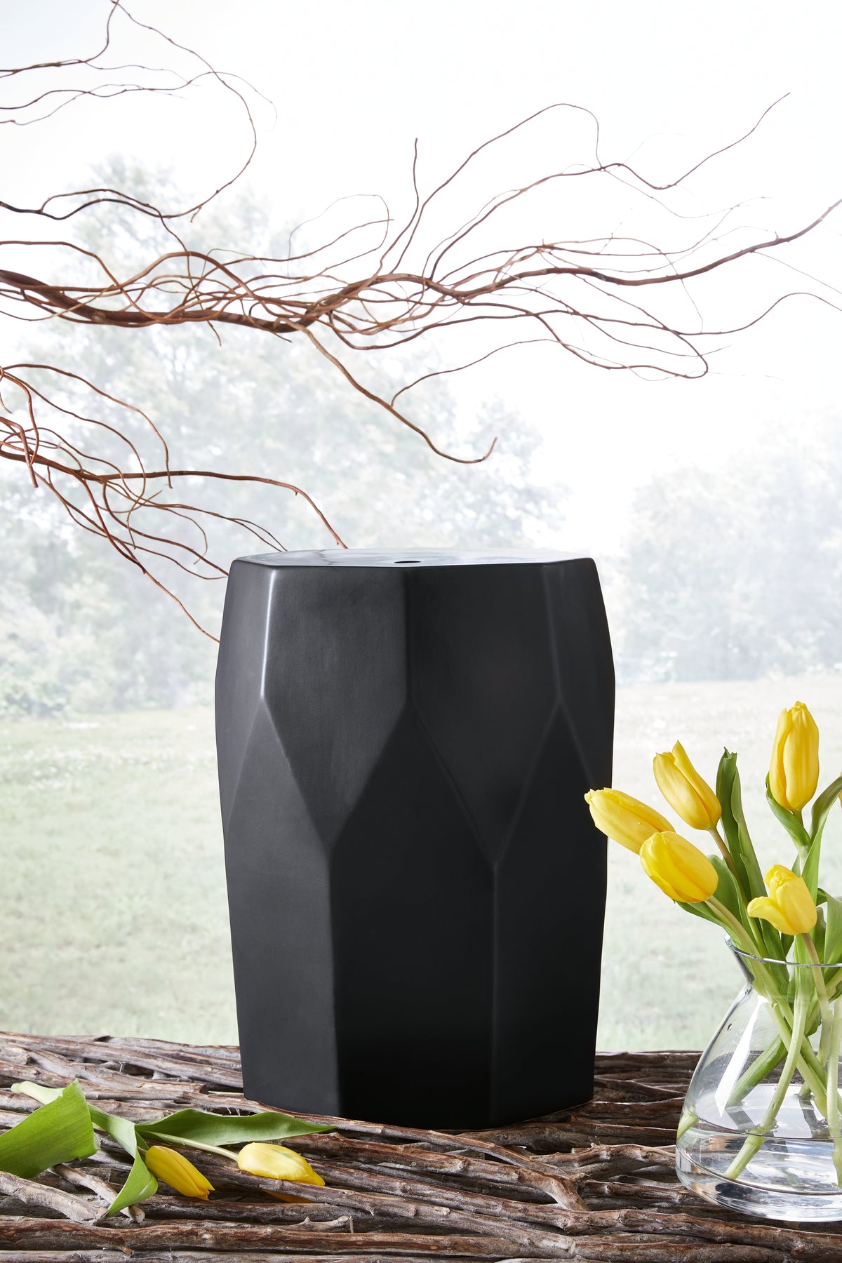 Tampa Furniture Outlet Lutz - Ashley Furniture - Rhysworth Stool - Stool / Black - A3000632