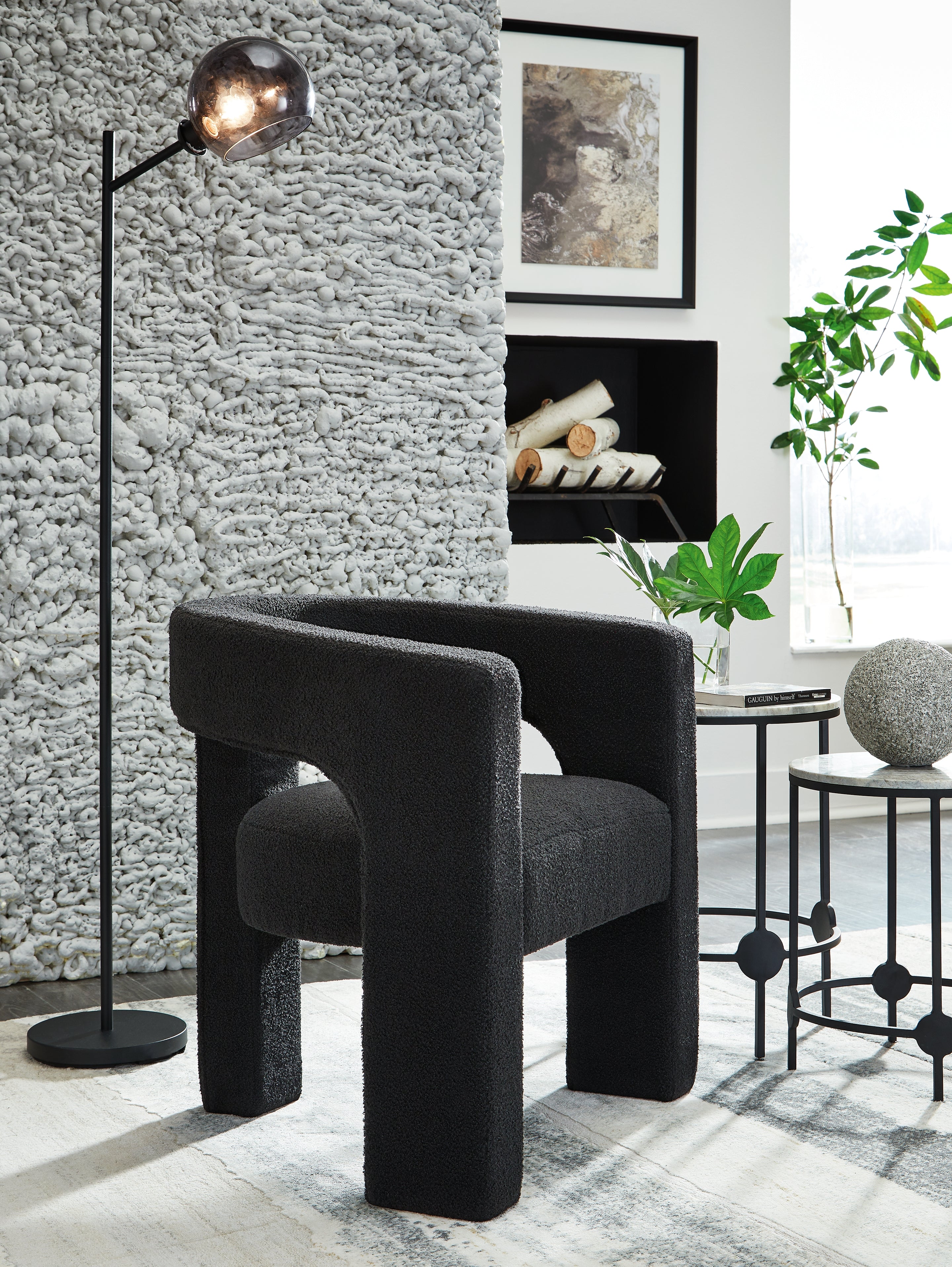 Tampa Furniture Outlet Lutz - Ashley Furniture - Landick Accent Chair - Accent Chair / Ebony - A3000698