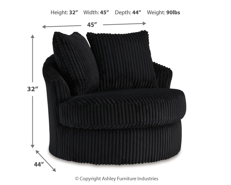 Gramwell Swivel Accent Chair