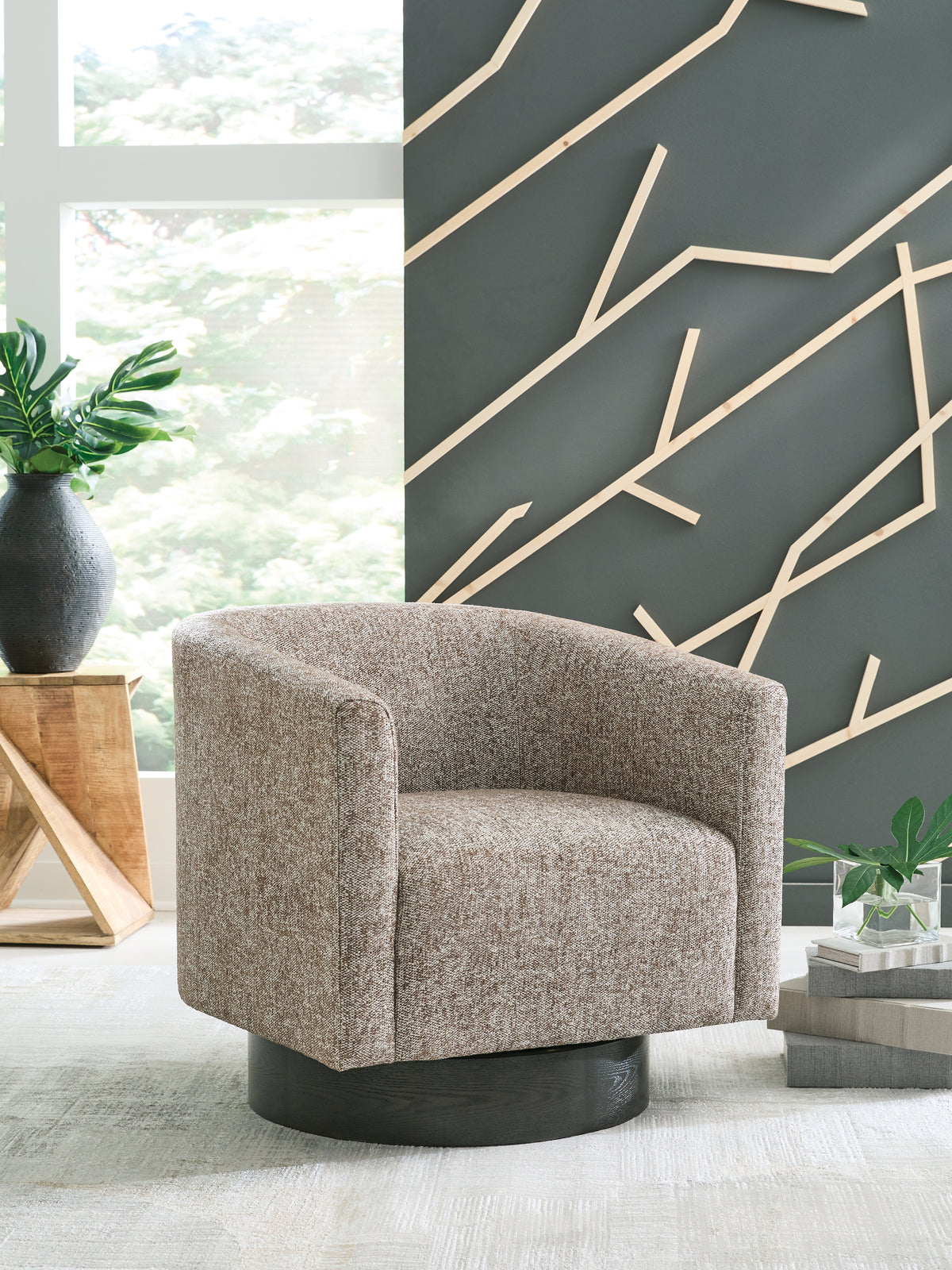 Tampa Furniture Outlet Lutz - Ashley Furniture - Jorryn Swivel Accent Chair - Swivel Accent Chair - A3000798