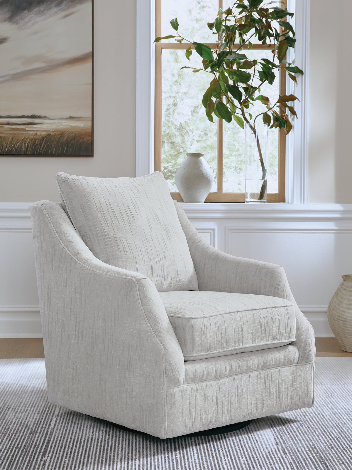 Tampa Furniture Outlet Lutz - Ashley Furniture - Gubbins Swivel Accent Chair - Swivel Accent Chair - A3000818