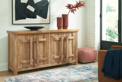 Tampa Furniture Outlet Lutz - Ashley Furniture - Dresor Accent Cabinet - Accent Cabinet / Natural - A4000578