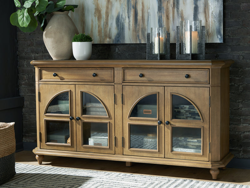 Tampa Furniture Outlet Lutz - Ashley Furniture - Barlomore Accent Cabinet - Accent Cabinet / Brown - A4000597
