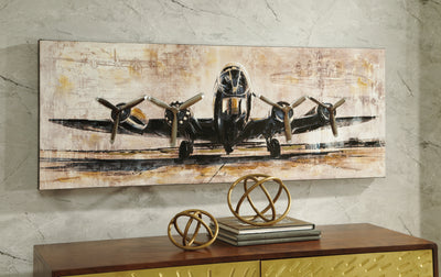 Tampa Furniture Outlet Lutz - Ashley Furniture - Kalene Wall Decor - Wall Art / Brown/Black - A8000152