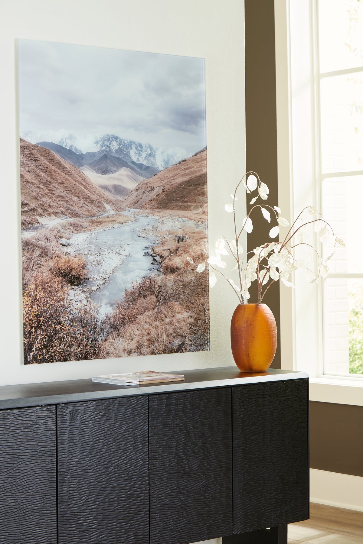 Tampa Furniture Outlet Lutz - Ashley Furniture - Darinby Wall Decor - Wall Art / Gray/Brown/White - A8000420