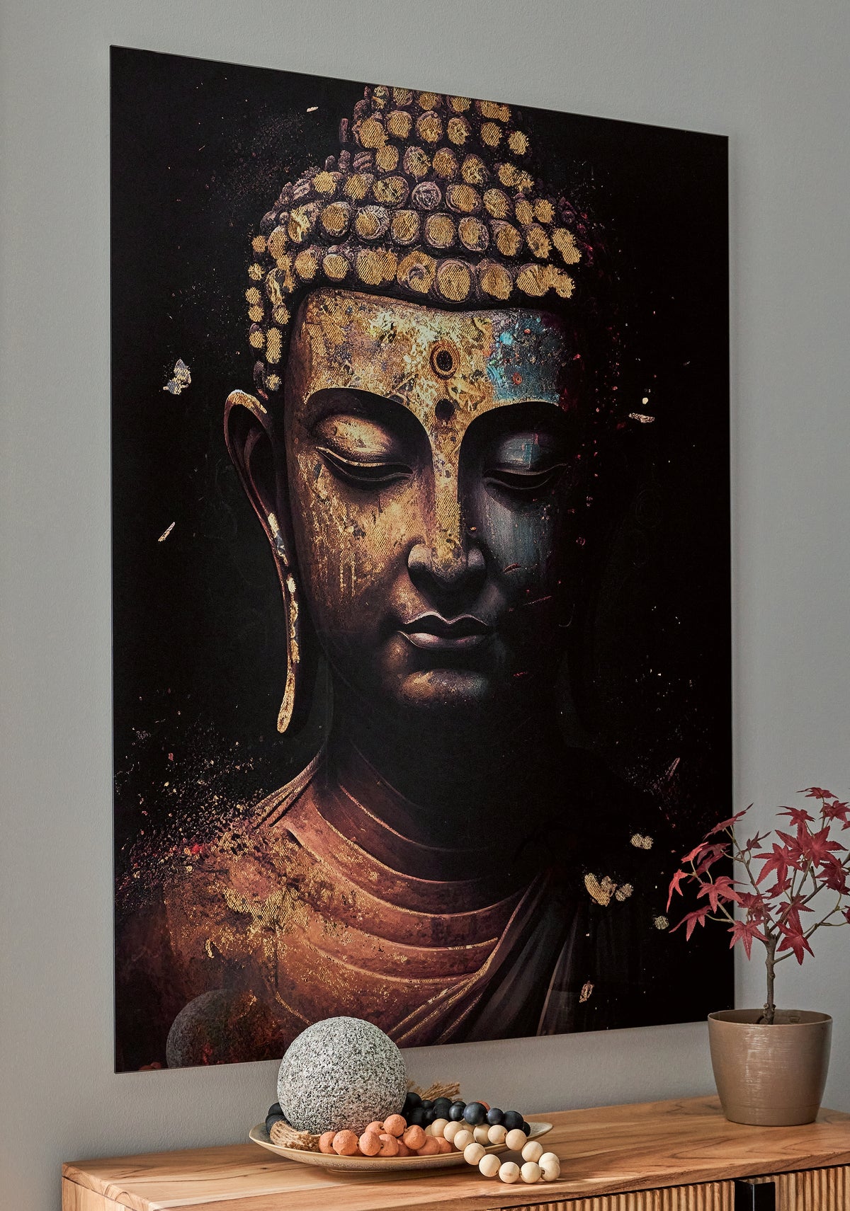 Tampa Furniture Outlet Lutz - Ashley Furniture - Caymoore Wall Decor - Wall Art / Black/Gold Finish - A8000423