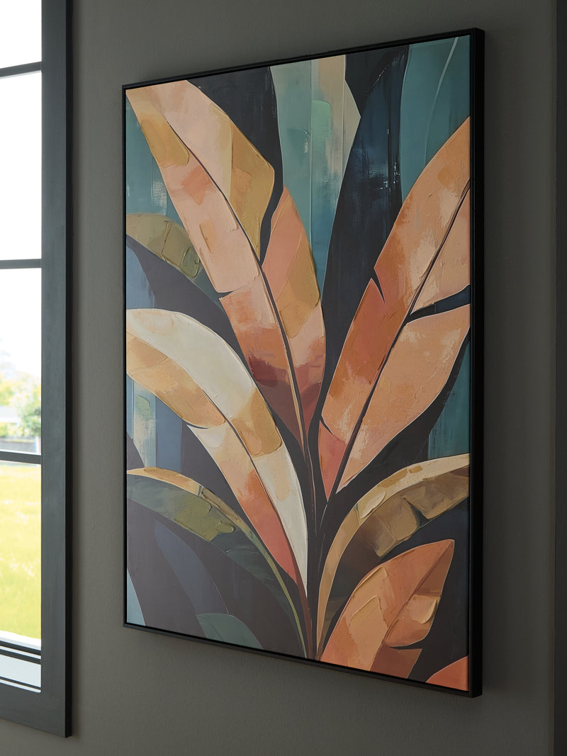 Tampa Furniture Outlet Lutz - Ashley Furniture - Laurelie Wall Decor - Wall Art / Multi - A8000477