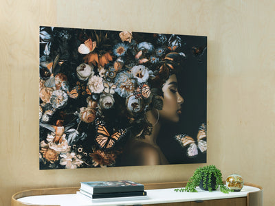 Tampa Furniture Outlet Lutz - Ashley Furniture - Valfer Wall Decor - Wall Art / Orange/Black/White - A8000481