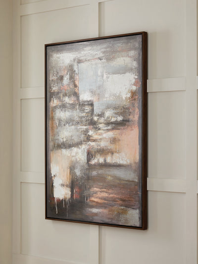 Tampa Furniture Outlet Lutz - Ashley Furniture - Floymour Wall Decor - Wall Art / Multi - A8000499