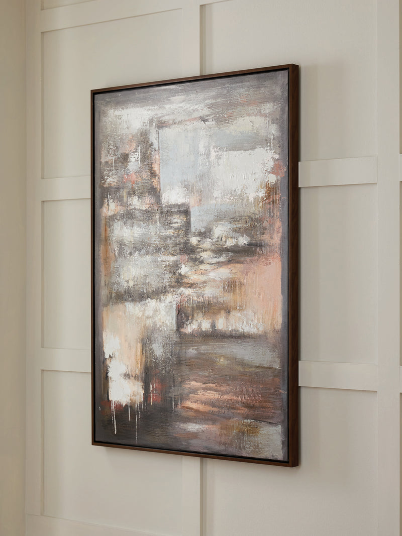 Tampa Furniture Outlet Lutz - Ashley Furniture - Floymour Wall Decor - Wall Art / Multi - A8000499