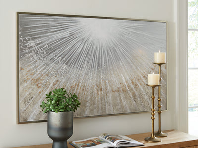 Tampa Furniture Outlet Lutz - Ashley Furniture - Waldard Wall Decor - Wall Art / Gray/Taupe/White - A8000501